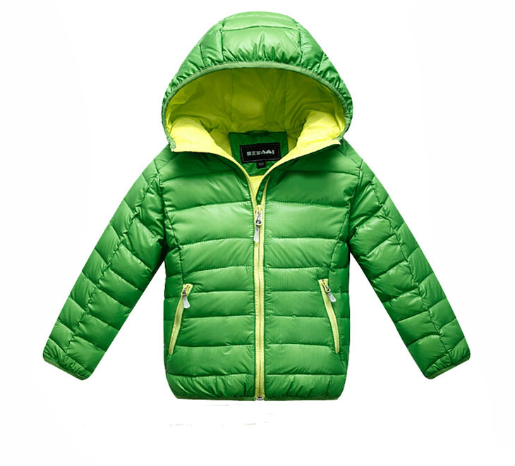 kids down jacket JTK-K02 green